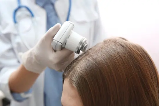 Dermatologista de cabelo